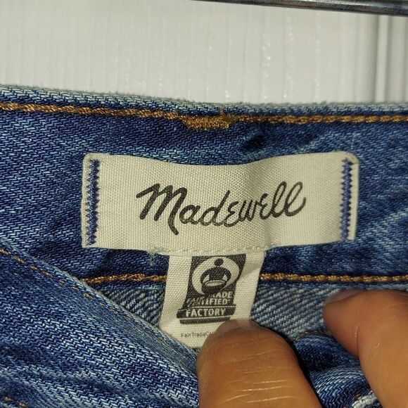 Madewell Relaxed Denim Cutoff Jean Shorts Sz 26 - Picture 4 of 5
